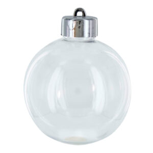 Art.9843 Esfera Transparente 70mm 4pz
