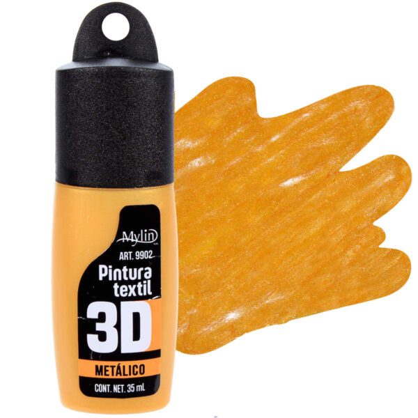 Art.9902 Pintura 3D Metálico 35ml 1pz