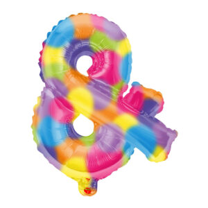 Art.9906 Globo Letra Moteado 76cm 1pz