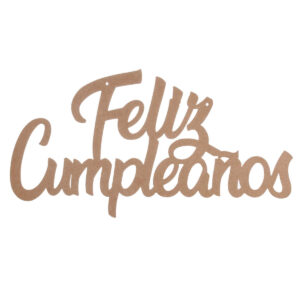 Art.9996 Letrero Feliz Cumpleaños 53x103cm 1pz