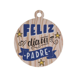 Art.11745 Llavero Papá 5.5x5cm 1pz