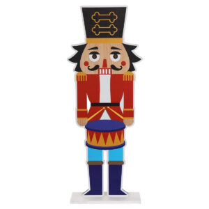 Art.568 Cascanueces Grande Con Base 60x23x8cm 1pz