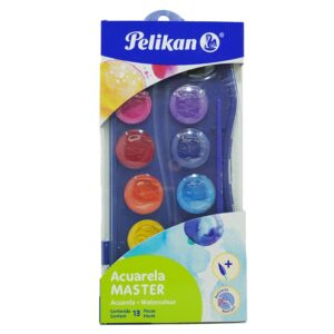 ACUARELA C/12 ESTUCHE MASTER PELIKAN