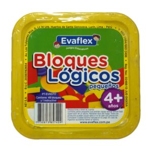 BLOQUES LOGICOS PEQUE?OS C/48 EVAFLEX