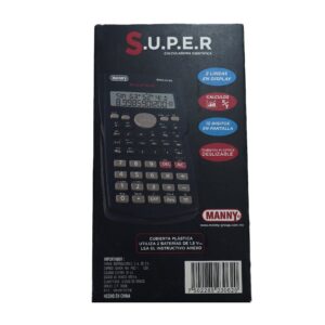 CALCULADORA CIENTIFICA MANNY SUPER MNSC- 82MS-A