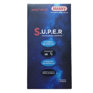 CALCULADORA CIENTIFICA MANNY SUPER MNSC- 991ES