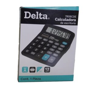 CALCULADORA DELTA 7808DCE 12 DIG