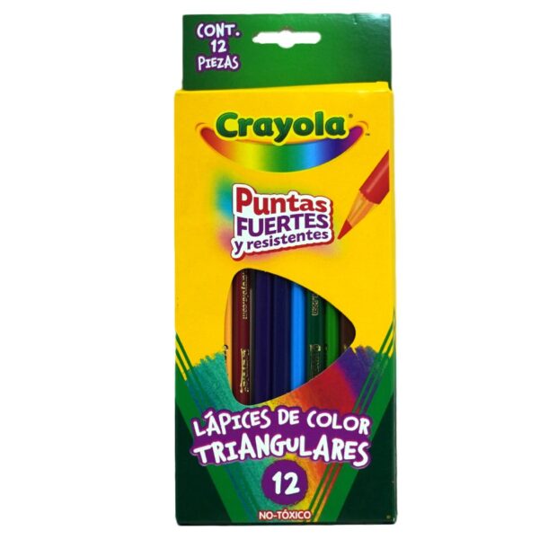 COLOR LARGO CRAYOLA TRIANGULAR C/12 7920