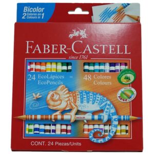 COLOR LARGO FABER CASTELL DOBLE C/24