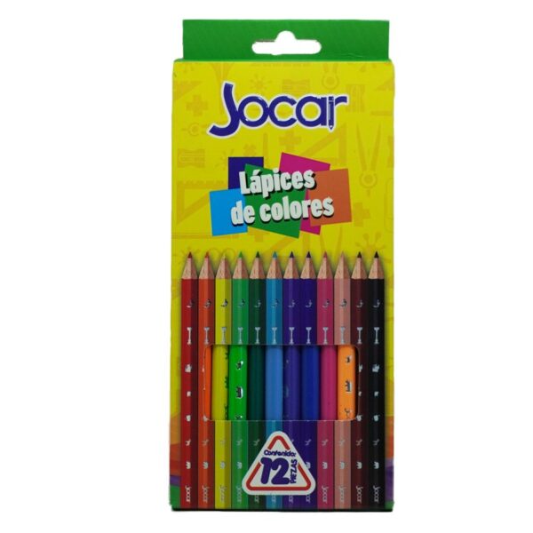 COLOR LARGO JOCAR TRIANGULAR C/12 CPLN