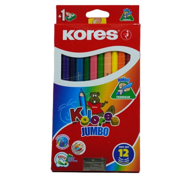 COLOR LARGO KORES TRIANGULAR JUMBO C/12