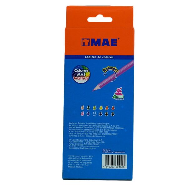 COLOR LARGO MAE C/12 CM-12L - Imagen 2