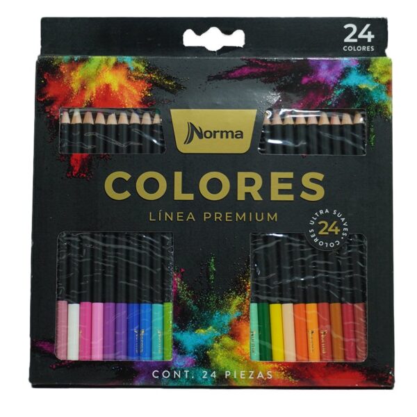 COLOR LARGO NORMA PREMIUM C/24 REDONDO