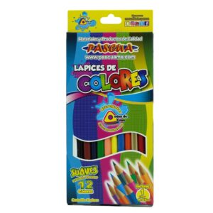 COLOR LARGO PASCUA TRIANGULAR C/12 MINA 3MM  LAM-COL12