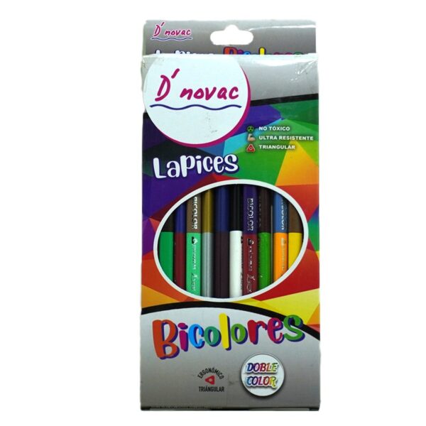 COLOR LARGO TRIANGULAR DOBLE D?NOVAC C/12  LAB01Z