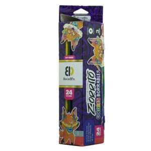 COLOR LARGO ZORRITO C/24 BORRABLES BCT-0053
