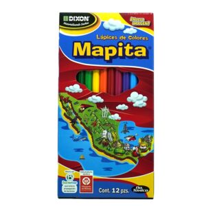 COLOR MAPITA C/12 LARGO C/5 ESTUCHES DIXON