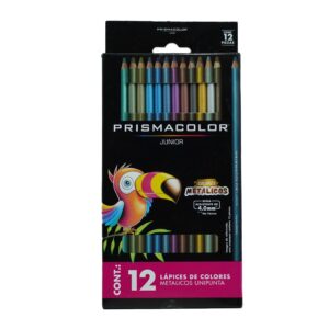 COLOR PRISMACOLOR METALICOS JUNIOR C/12  BEROL