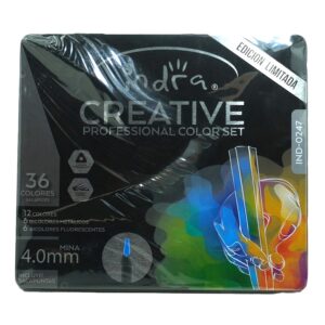 COLOR PROFESIONAL 4MM C/24 (36 COLORES) IND- 0247 INDRA
