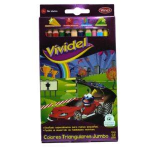 COLOR VIVIDEL TRIANGULAR JUMBO C/12