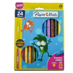CRAYON CARMEN PAPER MATE JUMBO C/24