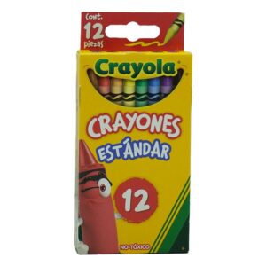 CRAYON CRAYOLA DELGADO C/12 MOD. 1034