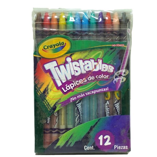 CRAYON GIRATORIO TWIST C/12 CRAYOLA 7845