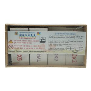 DOMINO DE MADERA MULTIPLICACIONES SERNAV