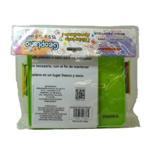 GEOPLANO 15.5*15.5CM PLASTICO PASCUA PA- GP15SUR