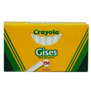 GIS BLANCO C/150 ANTIPOLVO CRAYOLA 2116