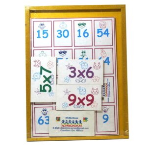 LOTERIA DIDACTICA MULTIPLCACIONES PT031  SERNAV