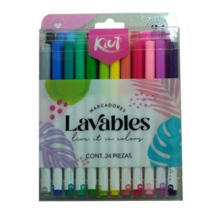 MARCADOR LAVABLES KIUT C/24 NORMA