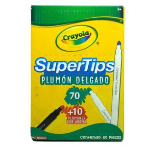 PLUMON DELGADO SUPER TIPS SILLY SCEN C/80  CRAYOLA 5858