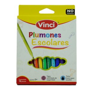 PLUMON ESCOLAR VINCI C/12