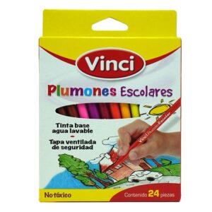 PLUMON ESCOLAR VINCI C/24