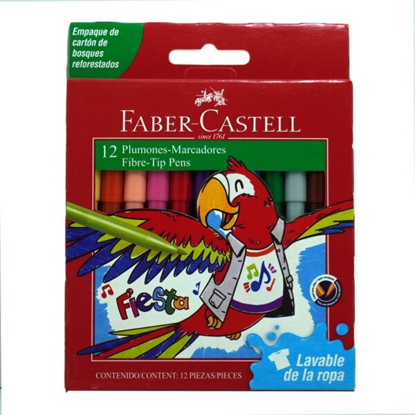 PLUMON FABER CASTELL FIESTA C/12 555314