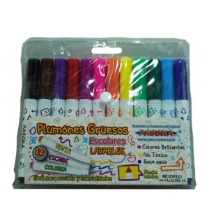 PLUMON GRUESO ESCOLAR LAVABLE PA-PLUG380-12  PASCUA C/12
