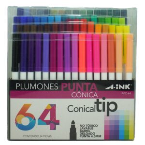 PLUMON PUNTA CONICA C/64  A-INK APC-64