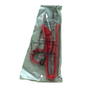 TIJERA DESCOSEDORA MANGO DE PLASTICO PASCUA    TIJ-DESC12