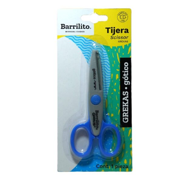 TIJERA GREKAS BARRILITO GOTICO MOD. 6