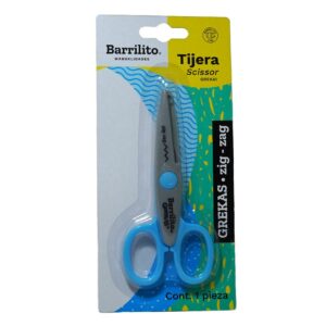 TIJERA GREKAS BARRILITO ZIG ZAG MOD. 1