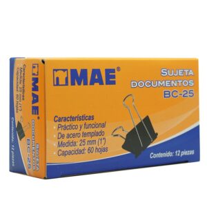 BINDER CLIP 1" MAE BC-25