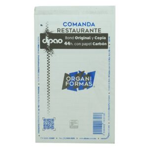 BLOCK COMANDA P/RESTAURANT C/CARBON DIPAO  PAQ C/10