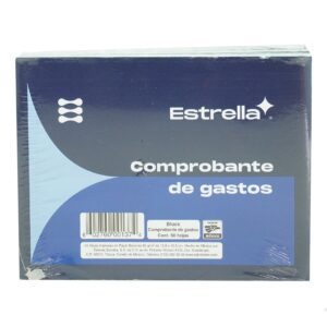 BLOCK COMPROBANTE DE GASTOS ESTRELLA 0137  C/5 BLOCK