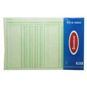 BLOCK HOJA DE BALANCE SEGURIDAD 5010