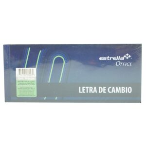 BLOCK LETRAS DE CAMBIO 50H ESTRELLA