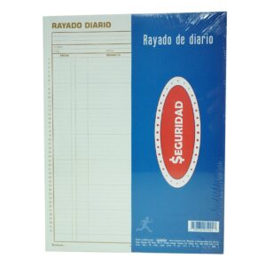 BLOCK RAYADO DIARIO 50H SEGURIDAD PAQ/3  BLOCKS 5002