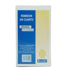 BLOCK REMISION 1/4 ORIGINAL (R-10) FORMITEC