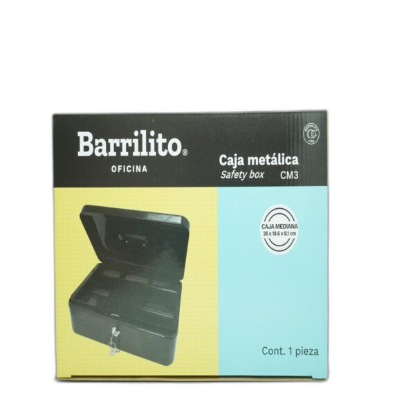 CAJA METAL P/DINERO CM3
