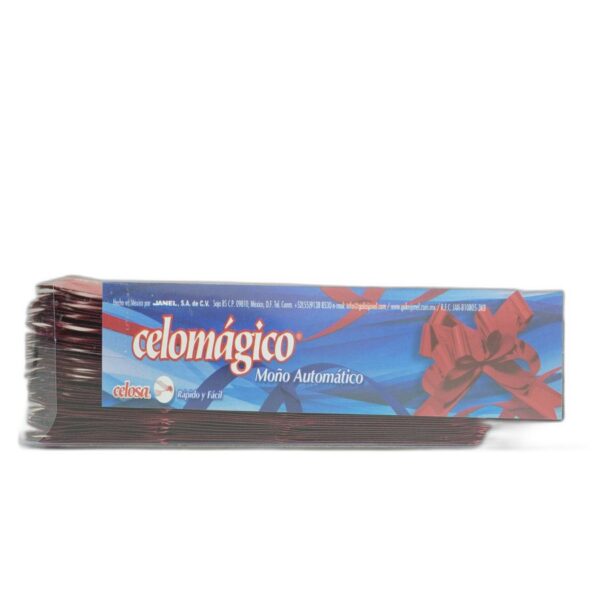 CELOMAGICO MET. LISO JUMBO C/10 02 ROJO